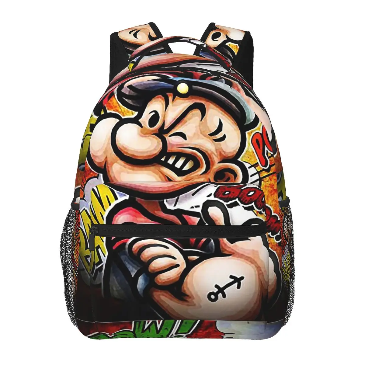 Рюкзаки для мальчиков и девочек Popeye The Сейлор детские школьные ранцы книг