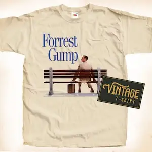 Футболка Forest Gump V1 футболка натуральный винтажный хлопковый постер фильма все