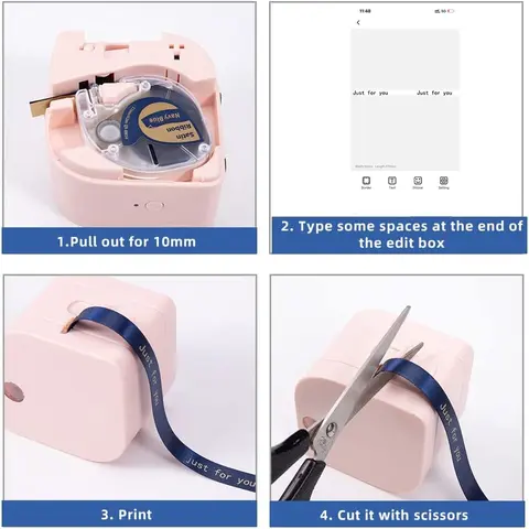 Лента для этикеток Zodzi Q5-FA231, 12 мм, 2 м