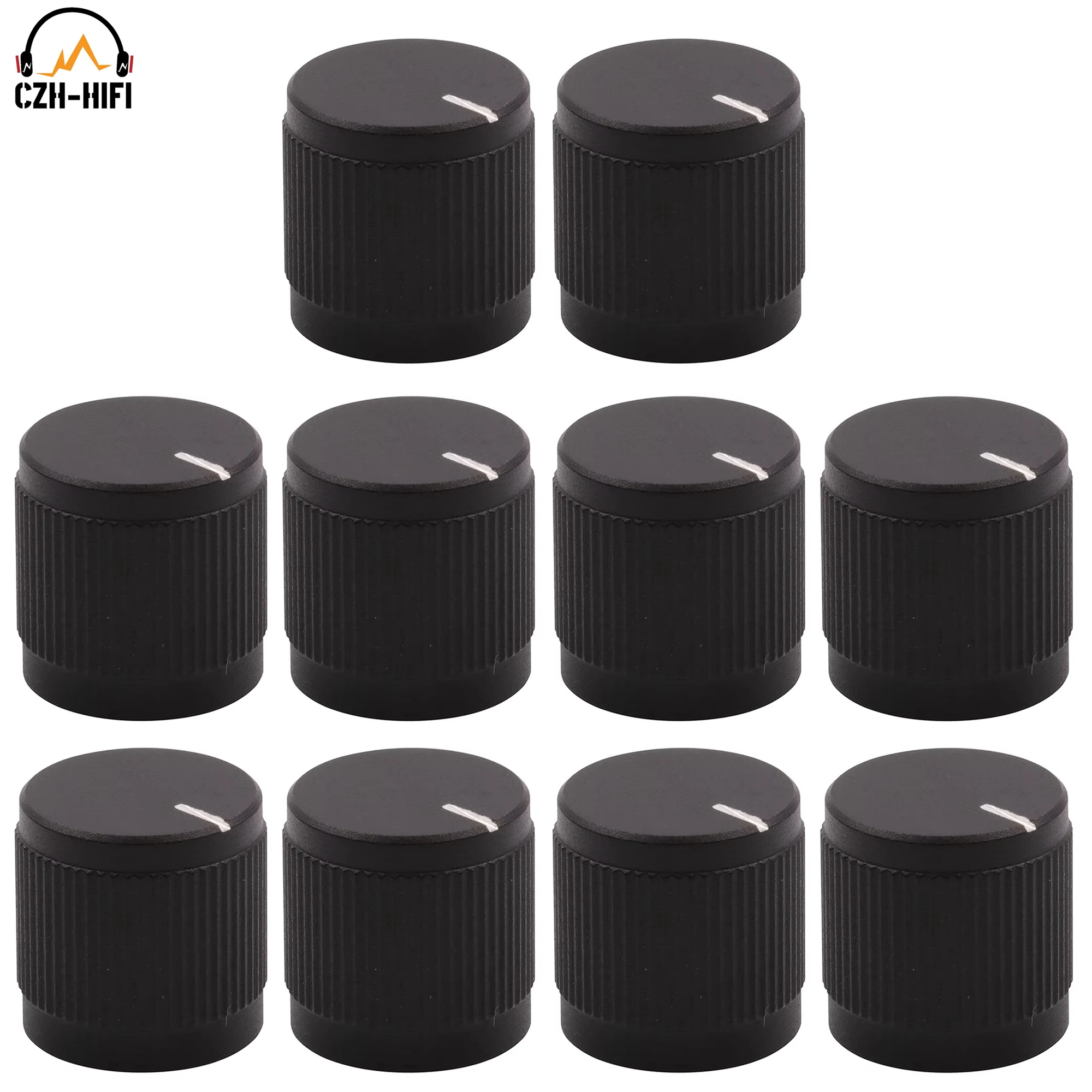 10 шт. 15x15 мм металлическая ручка-указатель крышка кнопка шляпа потенциометр