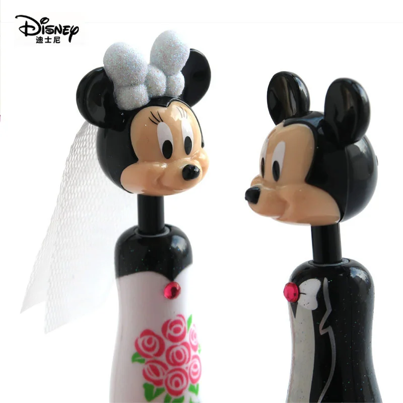 

Disney Anime Hobby Mickey Mouse Minnie Mouse 3d Modeling Pen Stationery Creative Cartoon Cute Student Ballpoint Pen