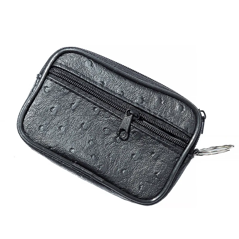PU Leather Coin Purses Women's Small Change Money Bags Pocket Wallets Key Holder Case Mini Functional Pouch Zipper Card Wallet