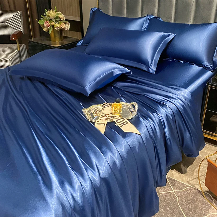 

Комплект постельного белья Dreamreal из шелка и полиэстера