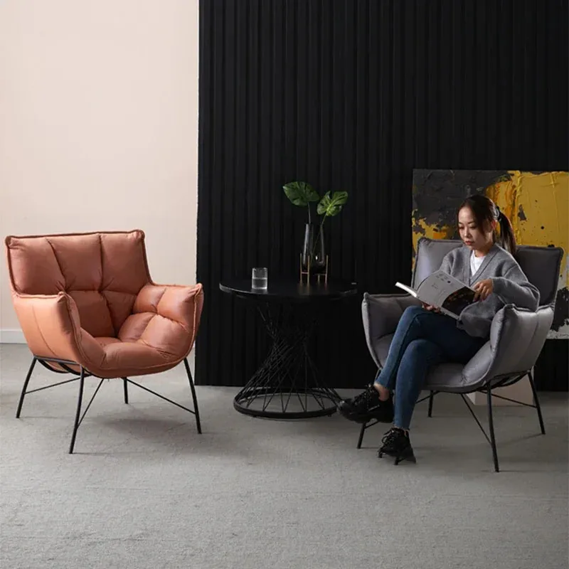 Кресла в скандинавском стиле для гостиной мебель роскошный ленивый диван стул