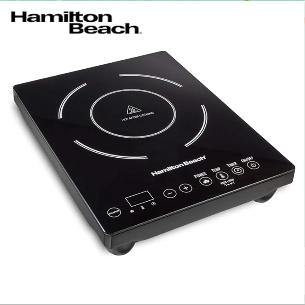 

2023 New Hamilton Beach Portable Single Induction Cooktop Countertop Burner Hot Plate with Fast Heating Mode, 1800 Watts