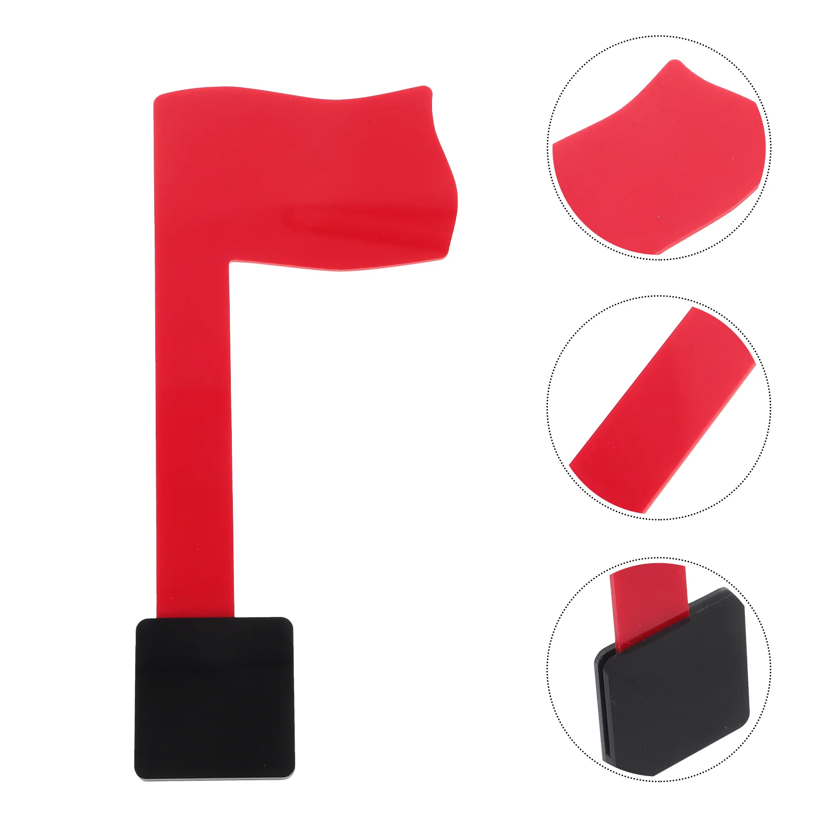 

An Fittings Mailbox Replacement Flag Acrylic Mailboxes for Kit Parts Professional