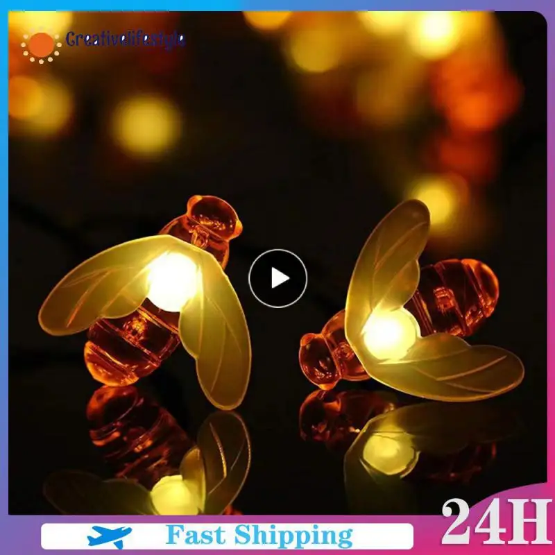

Unique Floor Lamp Waterproof Garden Firefly Bee Lawn Lamp 6led/8led Firework Solar Light Outdoor Lighting No Installation