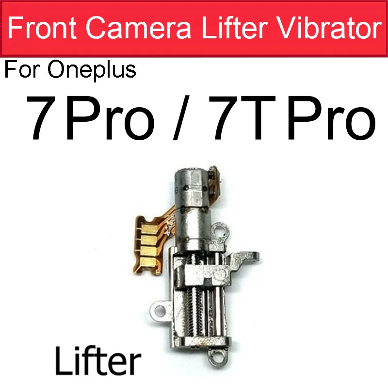 Для Oneplus 1+ 5 6 7 8 5T 6T 7T 8T 9R 9 Pro Мотор Вибратор Гибкий Вибрационный Передняя Камера