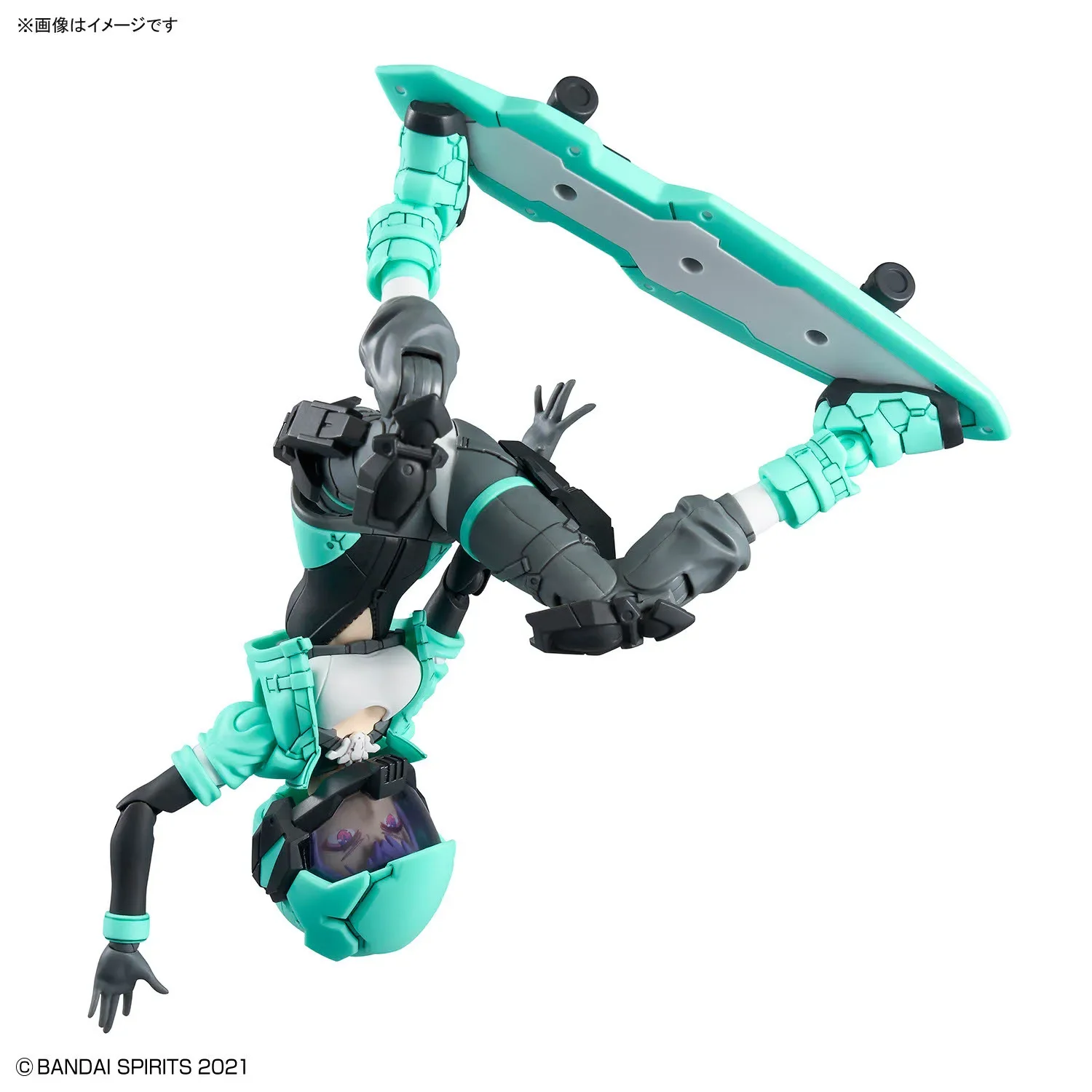 BANDAI 30MS SIS-V00 RYDRA [Цвет А] ~Одежда для скейтбордисток~ Фигурка мобильного костюма девушки из аниме, сборная модель, коллекционная игрушка (art.: 3920db7dae2ff) - 3920db7dae2ff