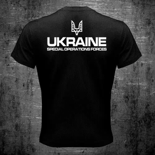Ukraine Special Operations Forces Wolf Logo Military Army T-Shirt. Premium Cotton Short Sleeve O-Neck Mens T Shirt New S-3XL