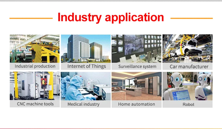 7-дюймовый PLC HMI все в одном промышленный контроллер поддерживает
