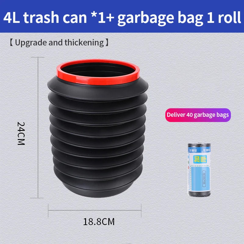 

Автомобильная корзина для мусора, складной контейнер для хранения, для воды, аксессуары для интерьера автомобиля