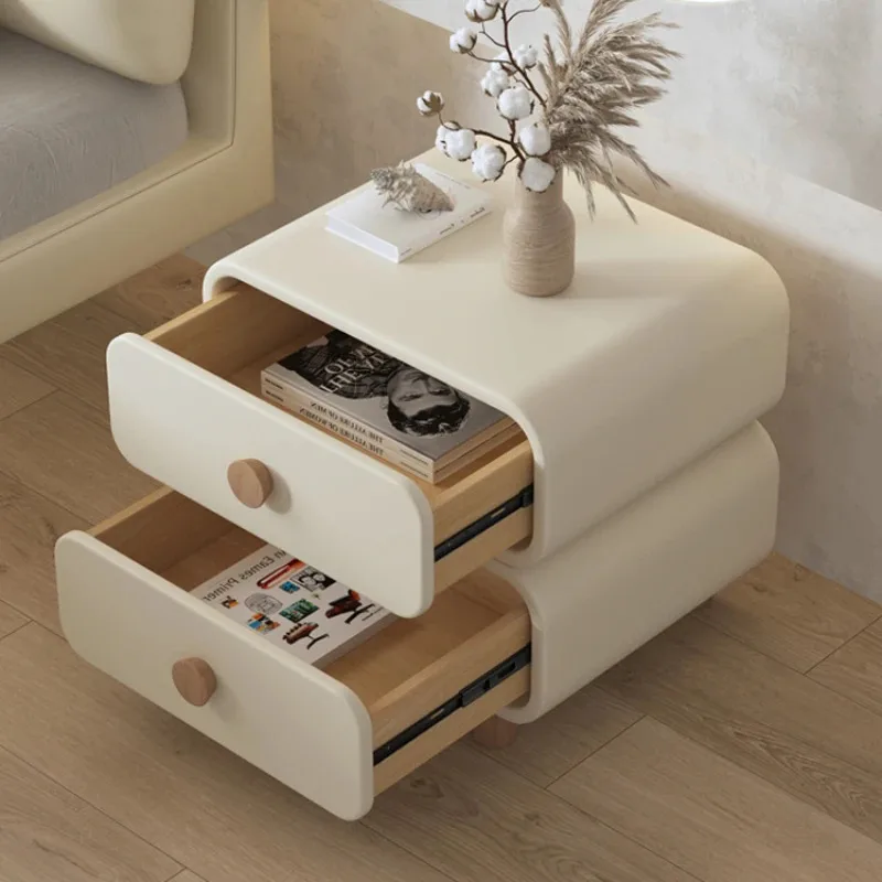 Скандинавские тумбочки шкафчик для хранения прикроватный дизайн угловой столик