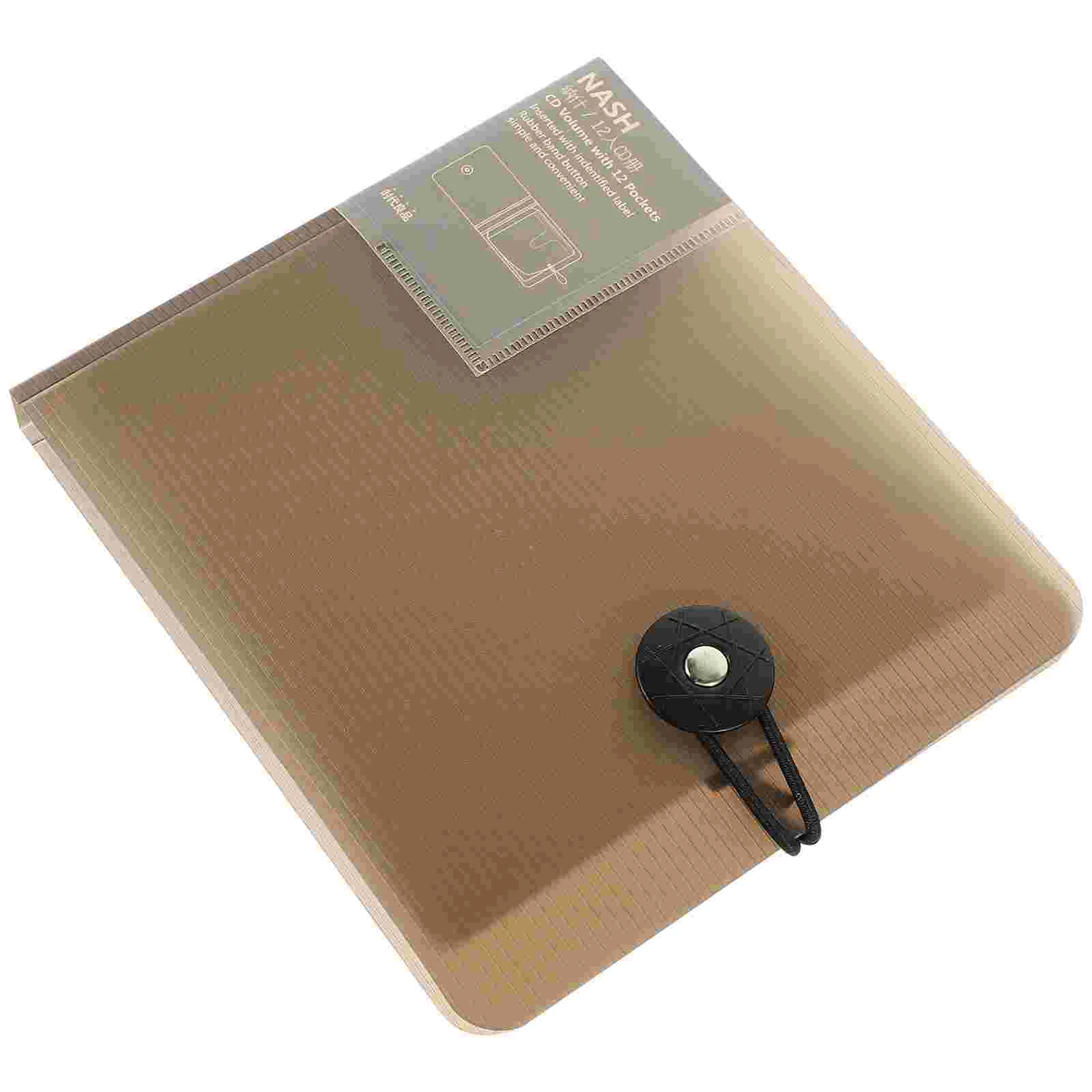 

Dvd Storage Binder Lightweight CD Wallet Portable Disc Bag Cases Holder Organizer