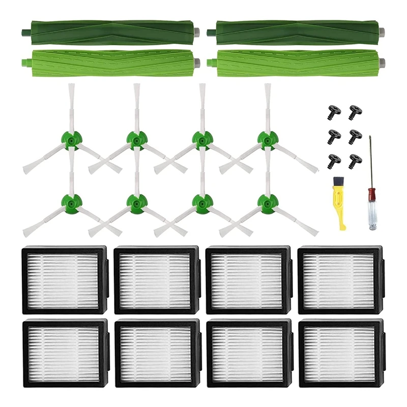 

1 комплект запасных частей для Irobot Roomba E5 I3 I7 J7 I4 I7 + I3 + I4 + I6 I6 + I8 I8 + J7 +/Plus E6 E7, E & I & J Series