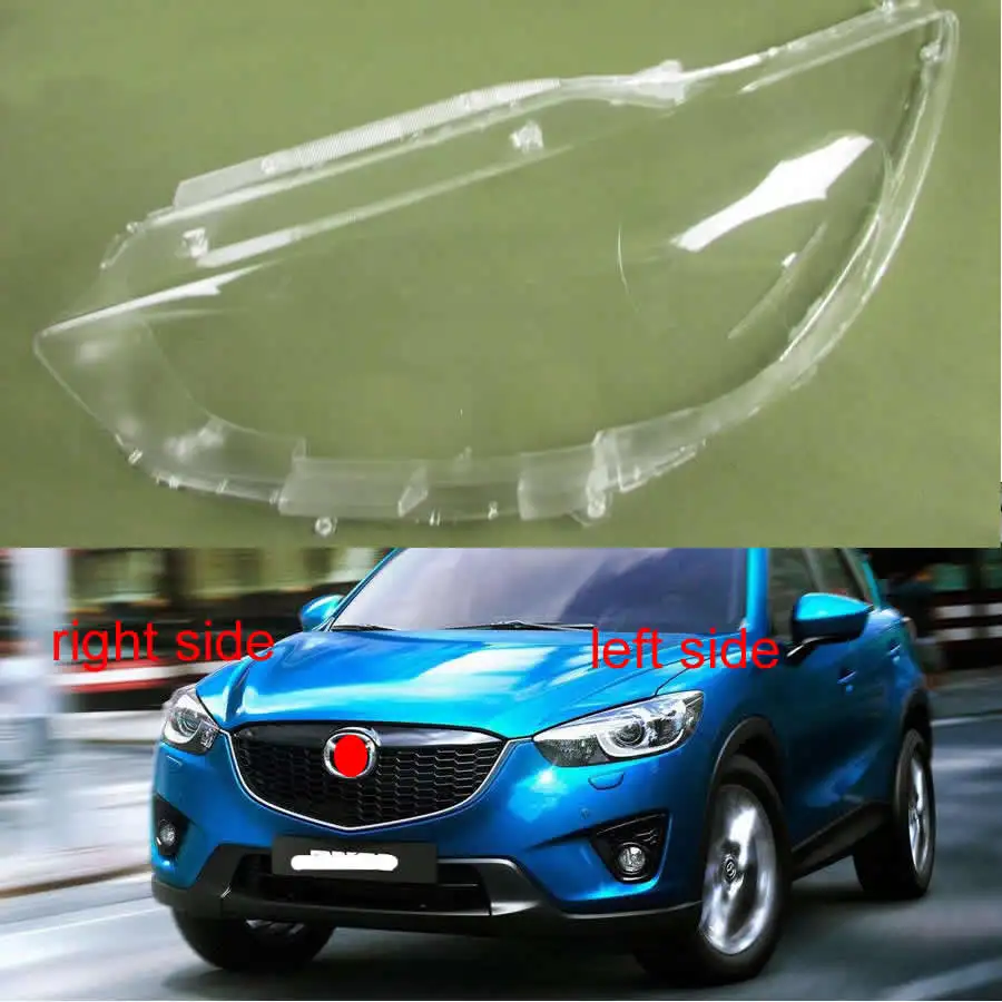 For Mazda CX-5 CX5 2013 2014 2015 2016 Lamp Shell Headlight Cover Lampshade Transparent Shade Headlamp Housing Lens Mask