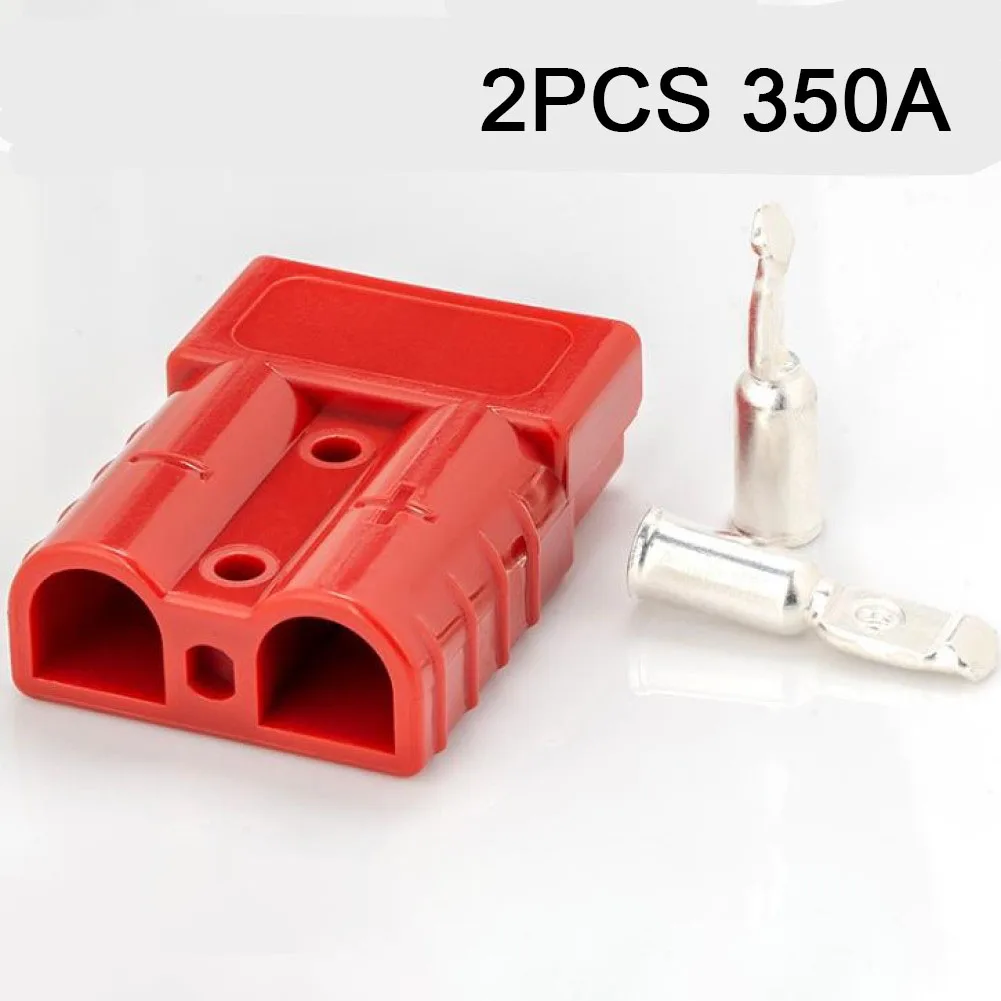 

Brand New High Quality Terminal For Anderson Plug 2pcs Crimped Lithium Battery Silver Plated Contacts Soldered