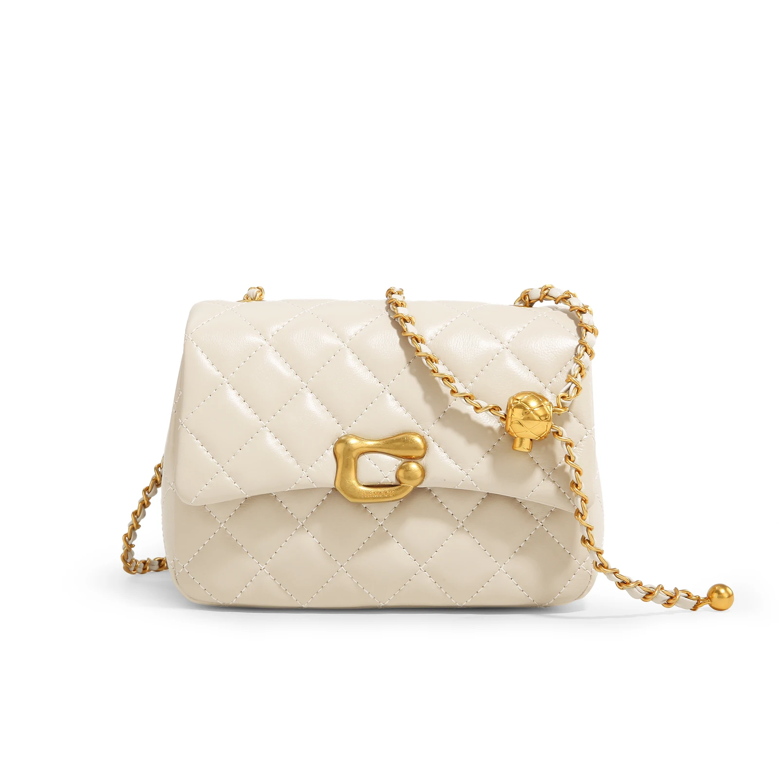 ITAMOOD мини сумка на цепочке из овечьей кожи оригинальный дизайнерский бренд