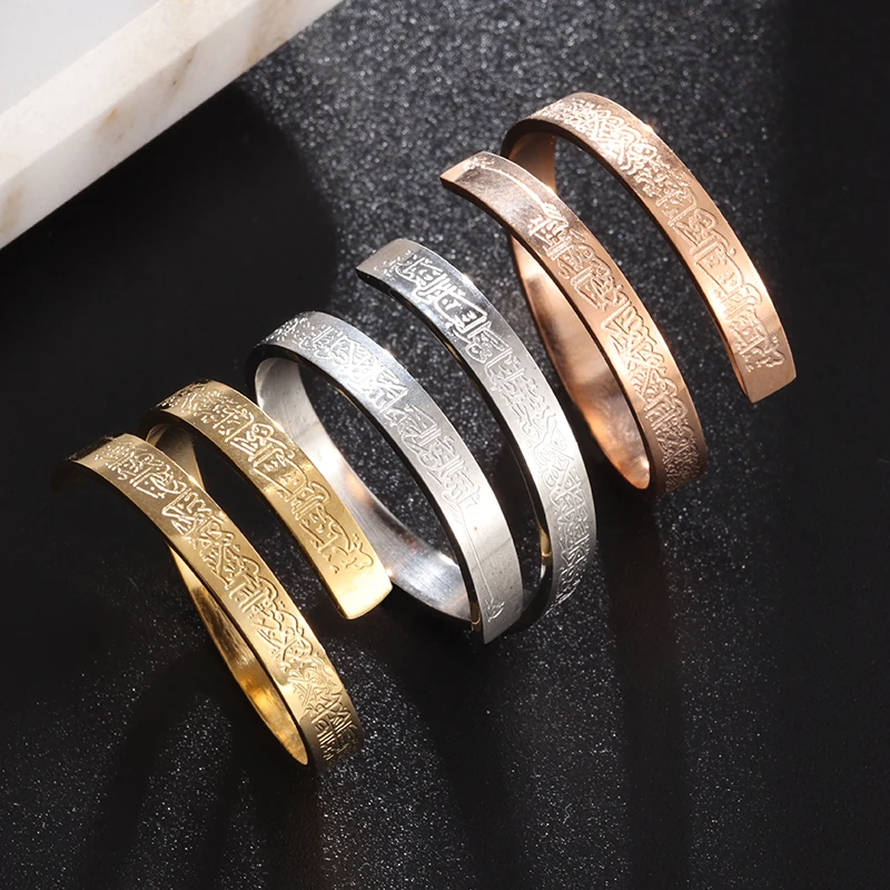 

SEXY Stainless Steel Religion Silver Rose Gold Color for Man and Women Lovers Bracelet Wedding Accessory Be Engaged Jewelry