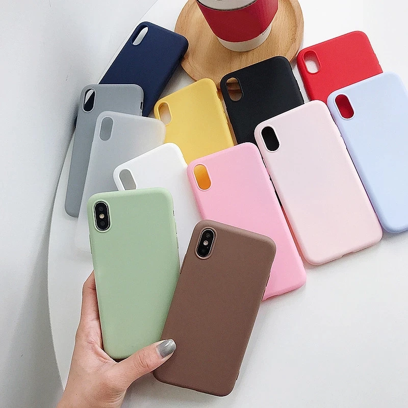 

For Xiaomi Redmi Note 11 11S 10 7 8T 8 Pro 6 5 Plus 4 4X 5A 6A Case Soft Silicone Cover For Red mi 9A Note 9 Pro 10S 7A 9C 9T 9S