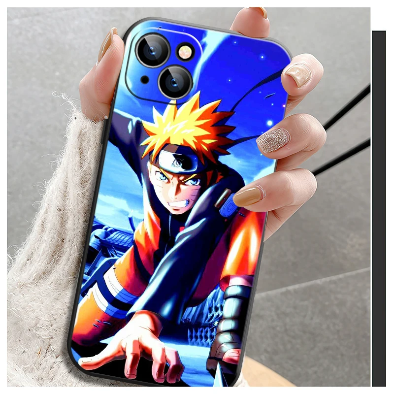 

Uzumaki Naruto Uchiha Sasuke Phone Case For iPhone 13 12 11 6 6S 7 8 Plus X XR 11 Pro XS Max Mini SE Back Carcasa