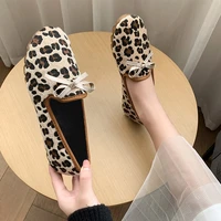 new style children leopard shoes fashion princess bow sneakers kids 2022 kindergarden running sport shoes