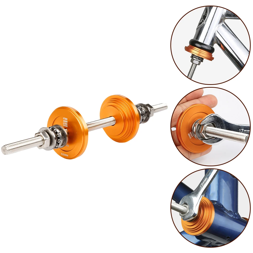 Инструмент для установки центрального подшипника под давлением горного