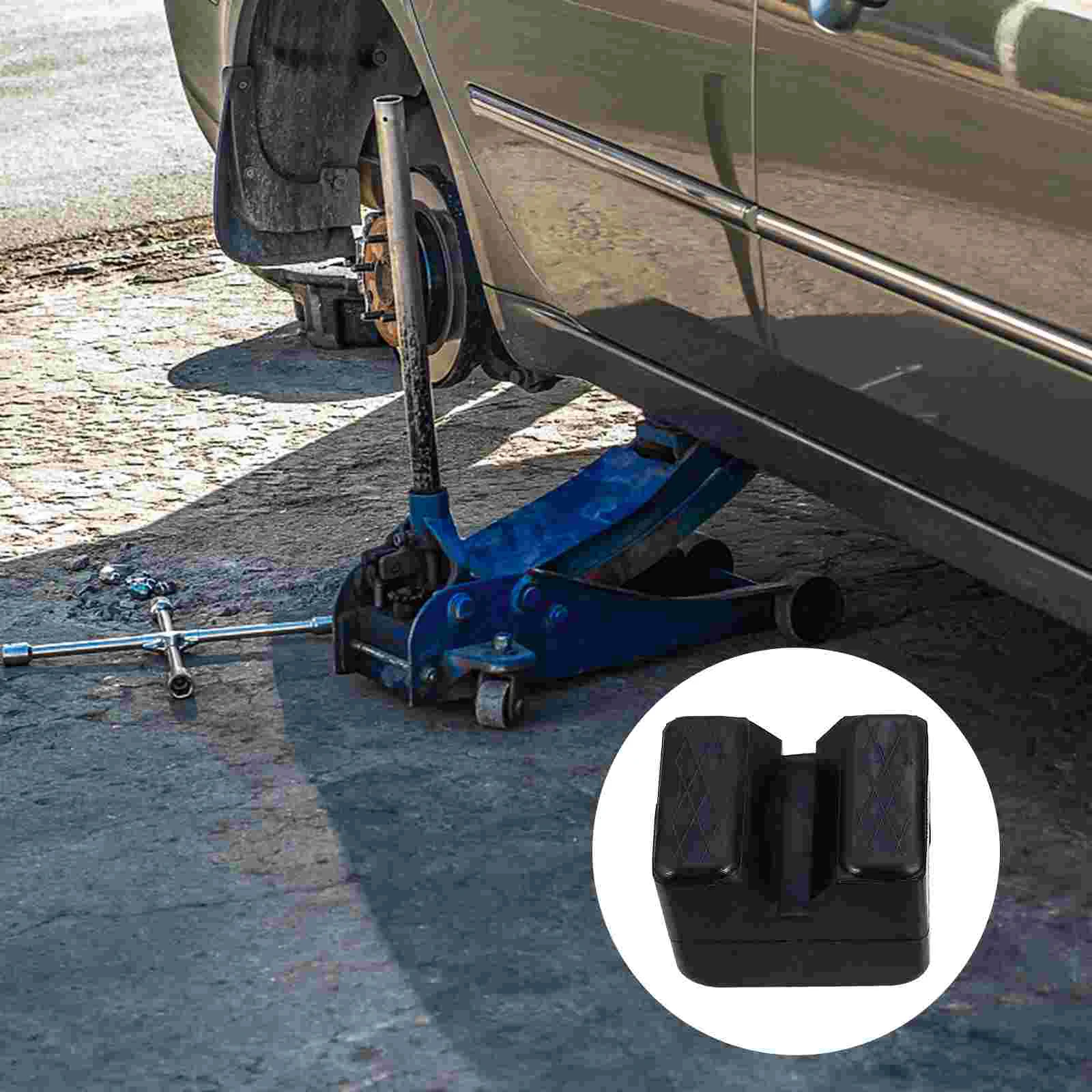 

4 Pcs Universal Adapter Repair Tool Jack Pads Rubber Bracket Support Block Guards