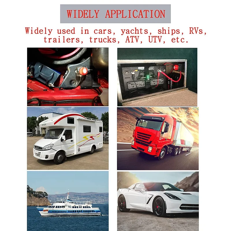 Переключатель отключения аккумулятора 12 В 24 48 главный изолятор RV переключатель