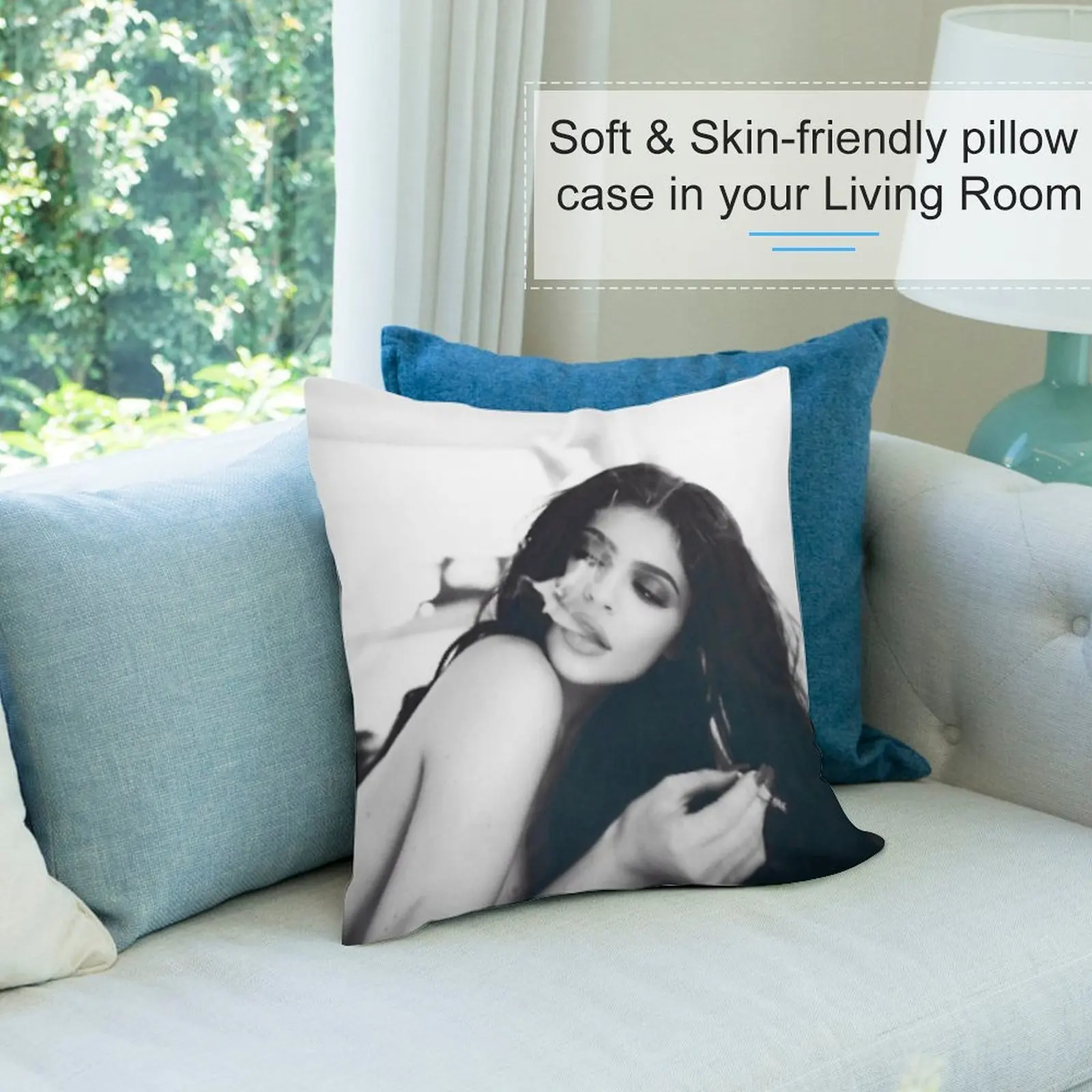 Декоративная подушка Kylie Jenner наволочка рождественские украшения для дома 2025