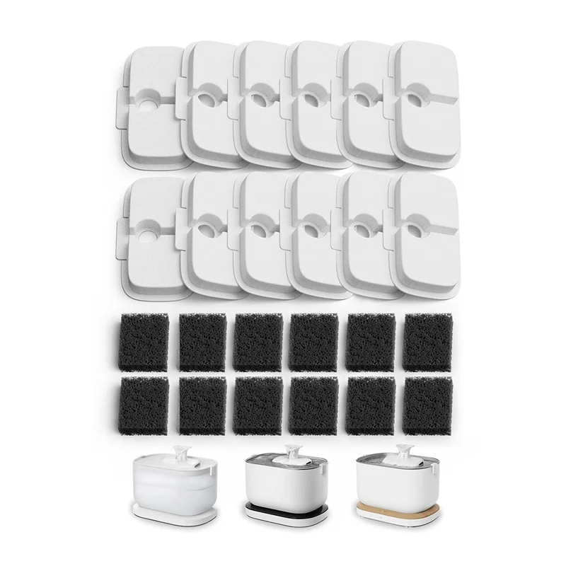 Сменные фильтры для беспроводного фонтана кошек Dockstream PLWF005/PLWF115/WF105 домашних