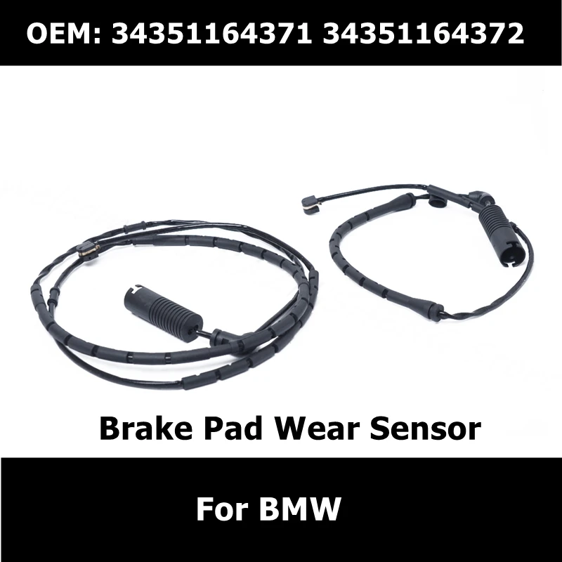 34351164371  34351164372 Front+Rear Car Accessories Brake Pad Wear Sensor For BMW 3 Seiries Z4 E46 E85 Brake Sensor Line