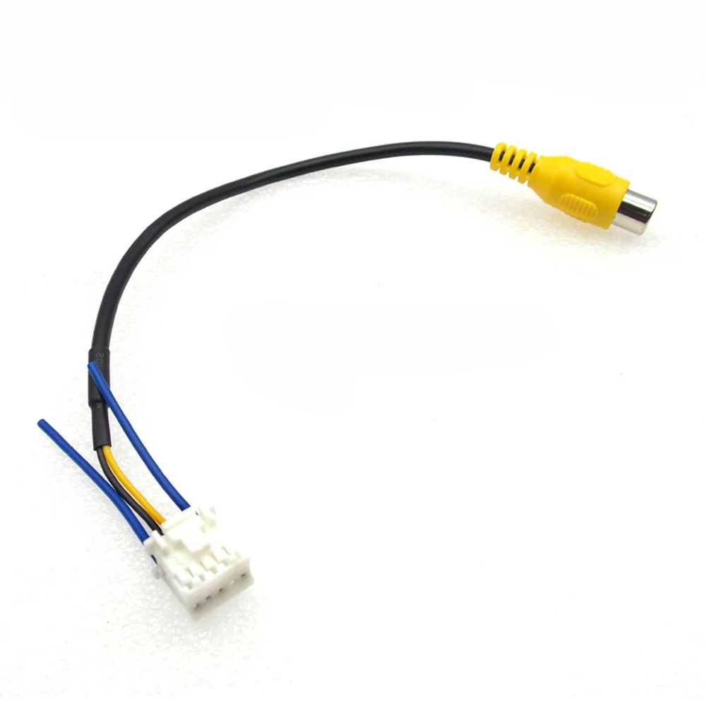 

10Pin Rear View Backup Camera Cable Adaptor RCA For Car StereoRadio DVD Auto Accessories High-Quality Video Conversion Cable