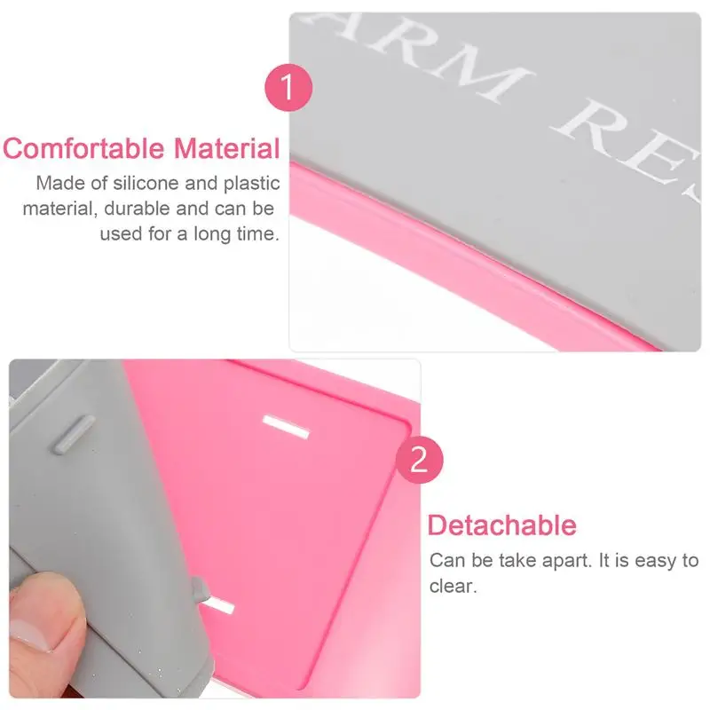 Удобная силиконовая художественная Подушка для ногтей подставка рук подушка