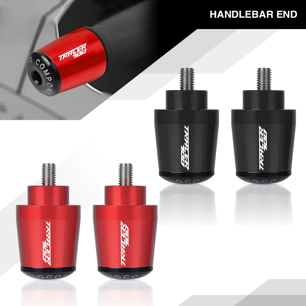 

7/8mm Handlebar Grips Tracer 700 FOR YAMAHA Tracer700 2016-2021 2020 2019 2018 2017 Motorcycle Handle Bar Cap End Plug Parts CNC