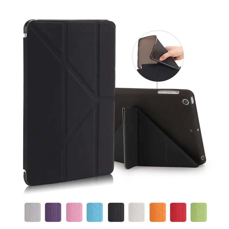 

YXAYN Silicone Case For Tablet iPad Mini 2019 5 4 3 2 1 PU Leather Flip Coque Case for ipad Air 1 2 3 /ipad 2019 10.2 Pro 10.5