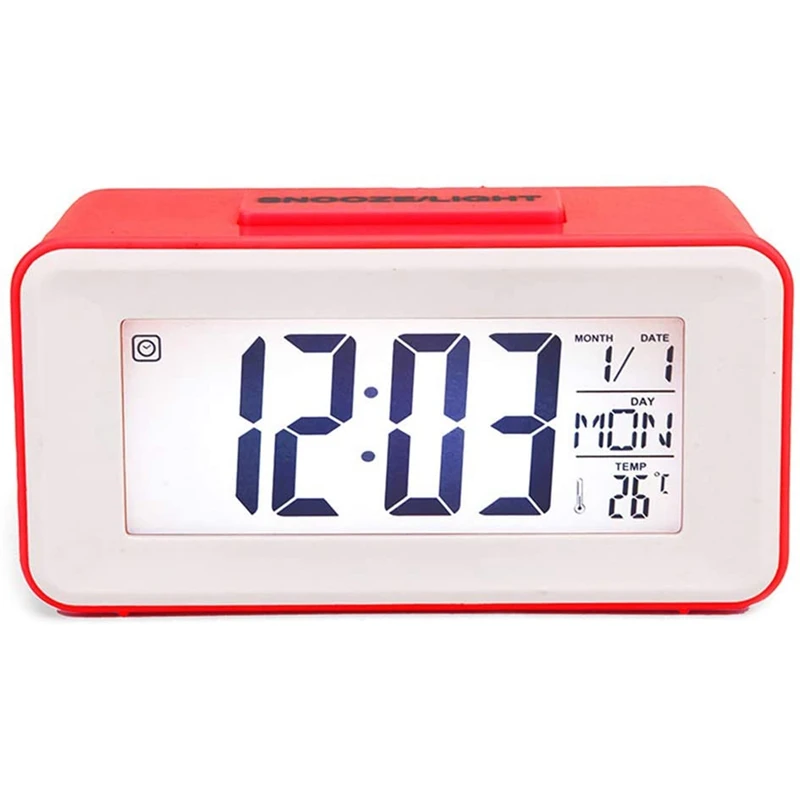 

Mini Simple Electronic Clock, Children's Alarm Clock, Student Bedside Clock, Compact And Stylish