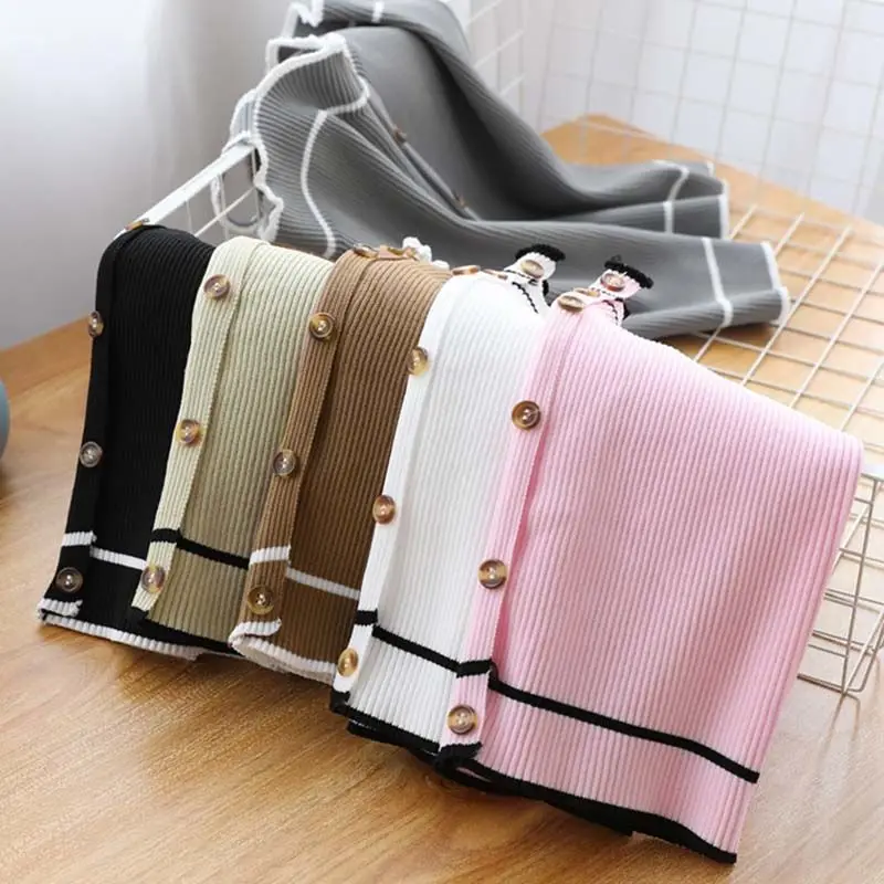 Майка женская трикотажная на пуговицах