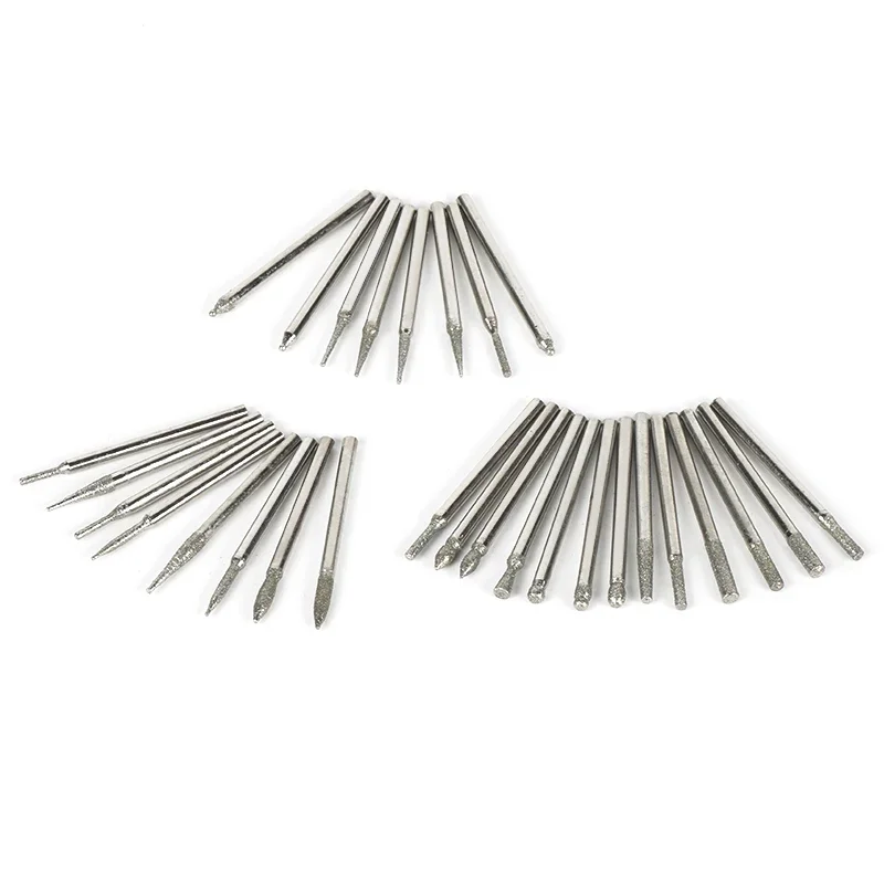 Набор Аксессуаров Для Мини-сверл Из 30 Предметов Сверла С Алмазным Покрытием