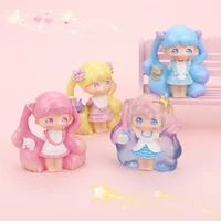 little secrets of girls hair blind box toy caja ciega guess bag girl figures cute model birthday gift mystery box surprise doll