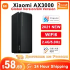Маршрутизатор Xiaomi AX3000, 2021 ГГц, 2,4 ГГц, Wi-Fi, 4 антенны