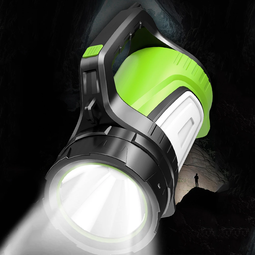 

Суперъяркий светодиодный фонарик COB, повседневный Водонепроницаемый светодиодный фонарь с зарядкой от USB для приключений, походов, ночной р...