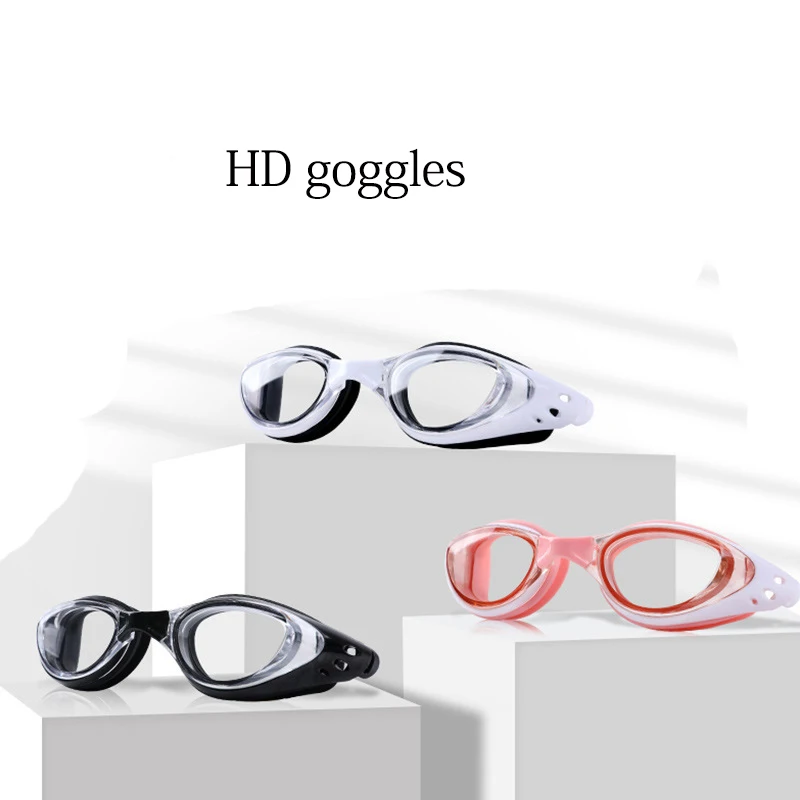 

New Goggles Swimming Glasses anti-fog Waterproof Diving Swimming Mirror Professional Equipment