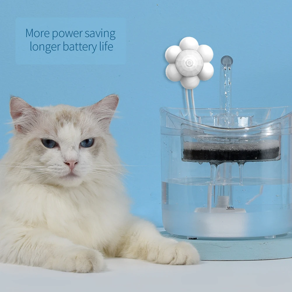 1pc Suitable for USB Charging Smart Automatic Cat Water Fountain Dog Drinker External Electric Sensor Feeder Switch |