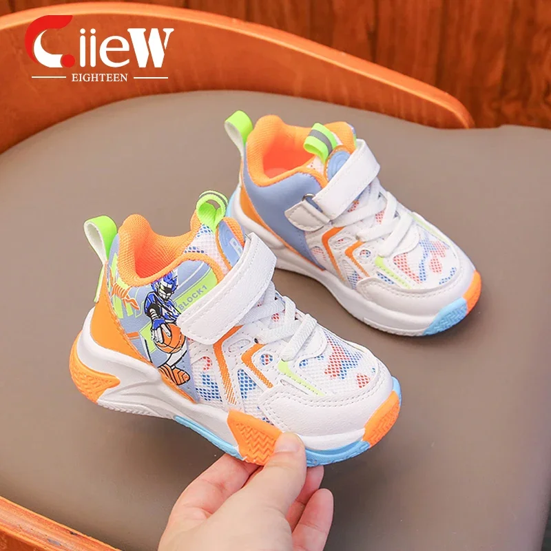 

Size 21-30 Children Sports Shoes Cute Cartoon Baby Girls Boys Casual Shoes Soft Bottom Breathable Kids Sneakers zapatillas niño