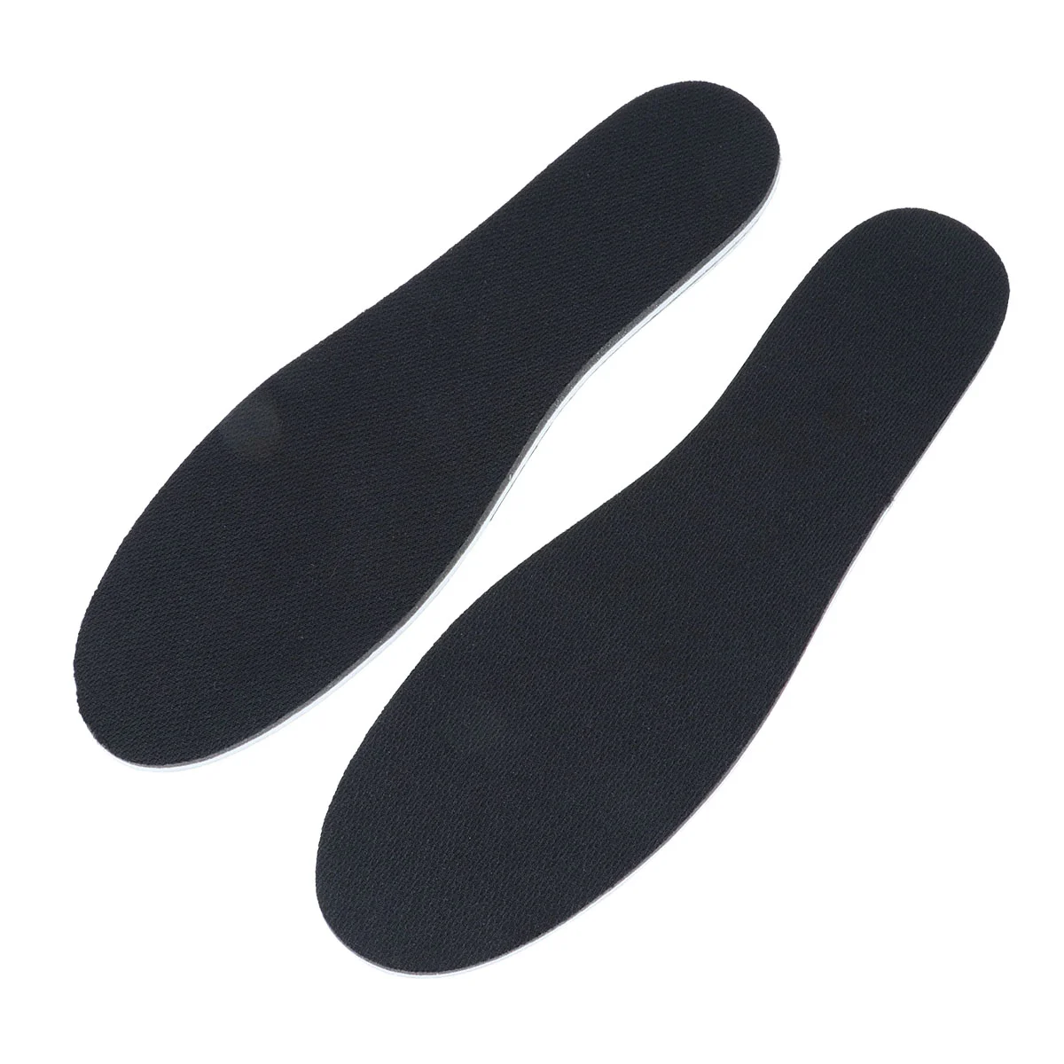 

1 Pair 4CM Increased Insole Invisible Increase Insoles Full Pad Comfort Male And Female Sponge Insoles(Black)