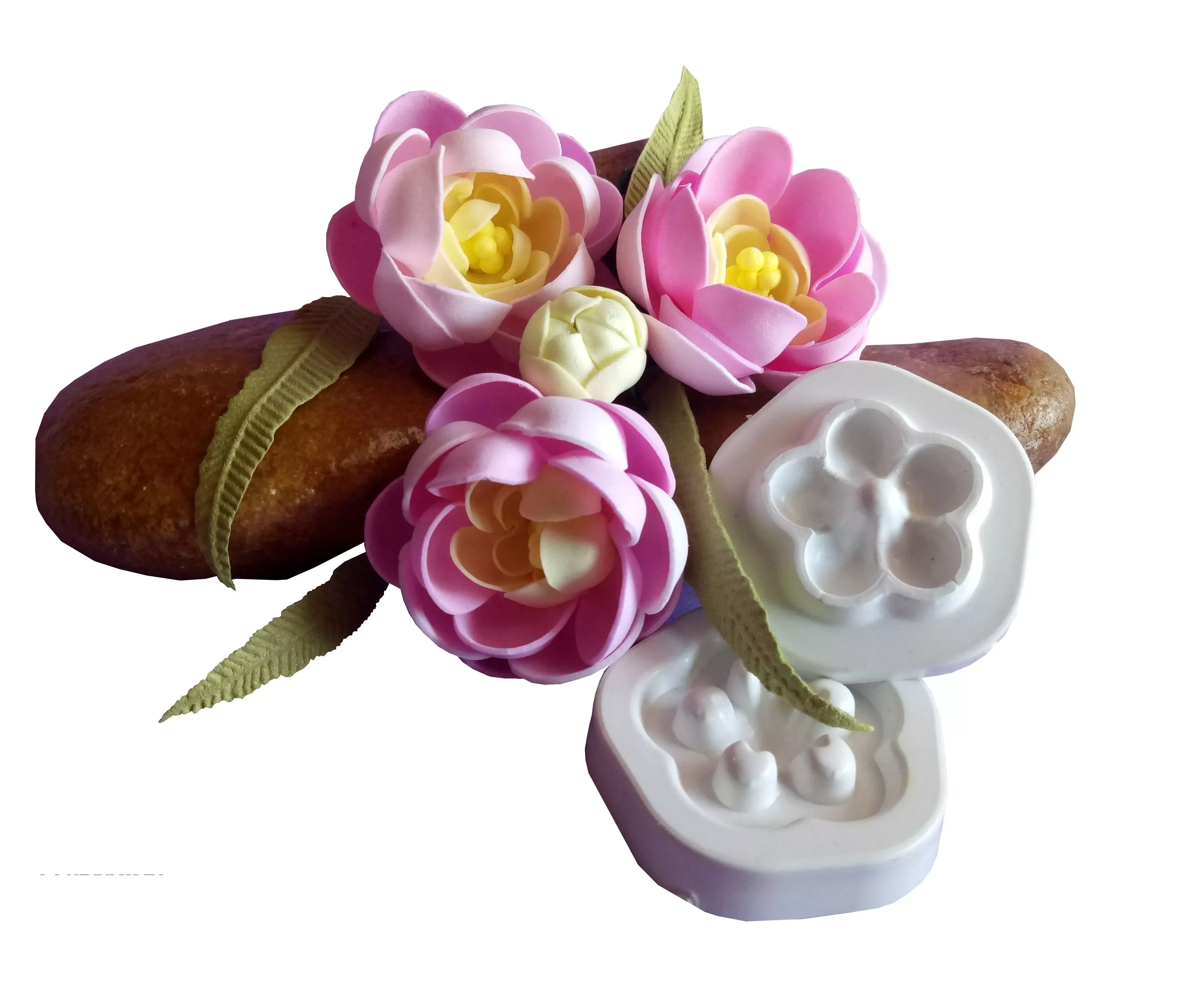 

NEW IN 3D plastic mold for thermoforming flowers in 3 sizes, are DIY decoration and crafts tools, ideal for card making, SCRAP,