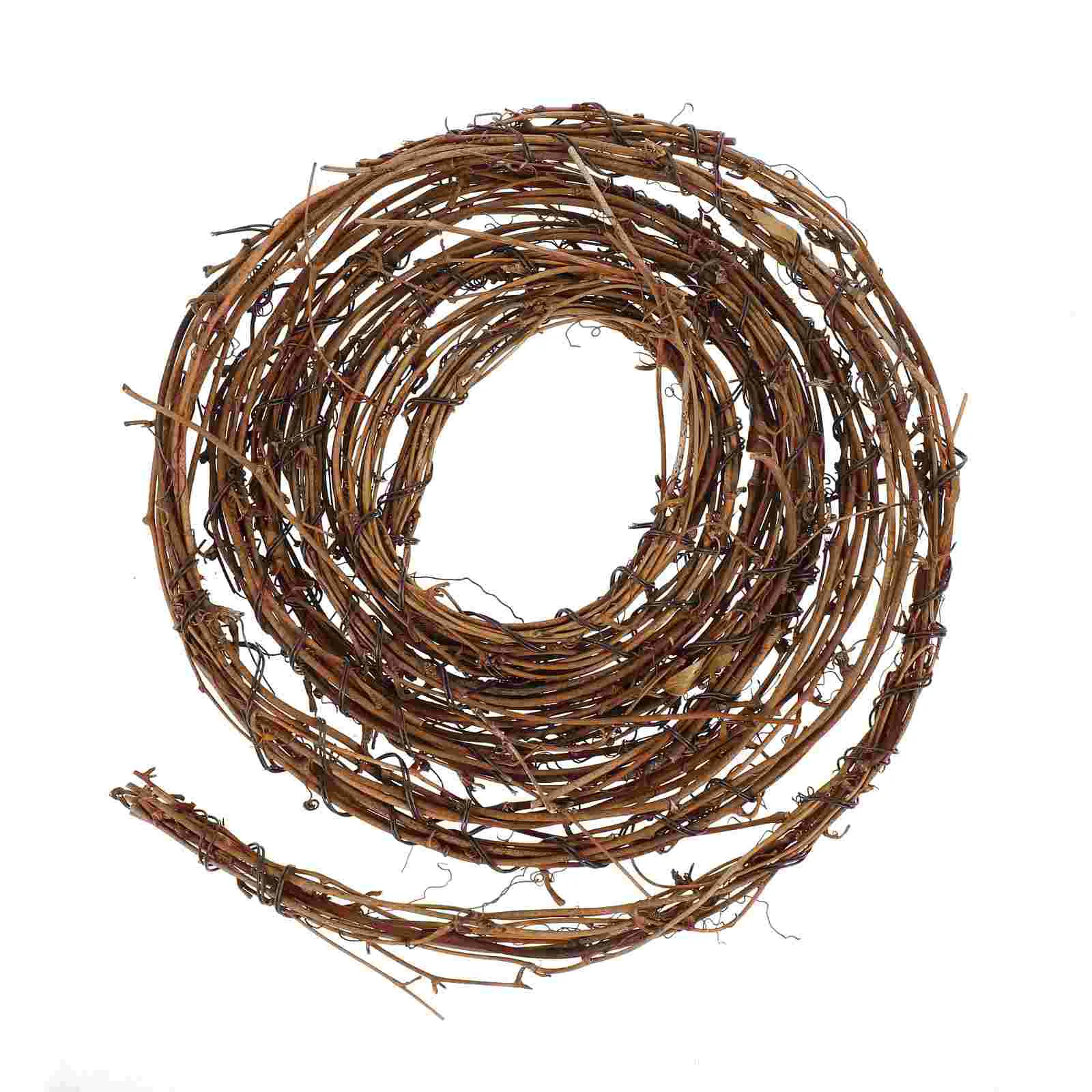 

Wreath Grapevine Garland Vine Twig Christmas Natural Hanging Crafts Diy Decor Rattan Wreaths Door Grape Branch Vines Twigs Front