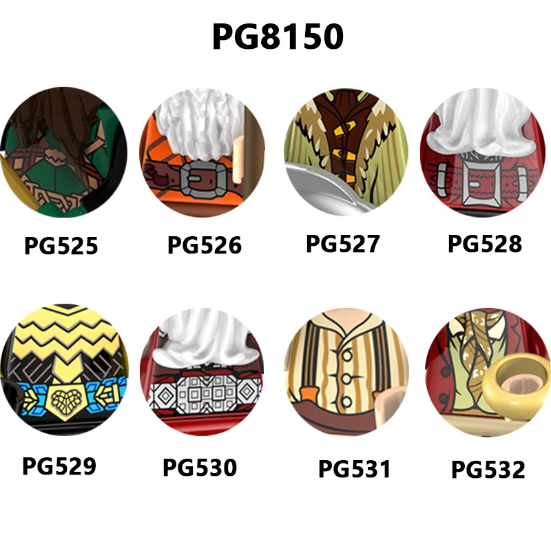 

Конструктор PG8150, серия фильмов, фигурки героев, образовательный подарок для детей, подарки