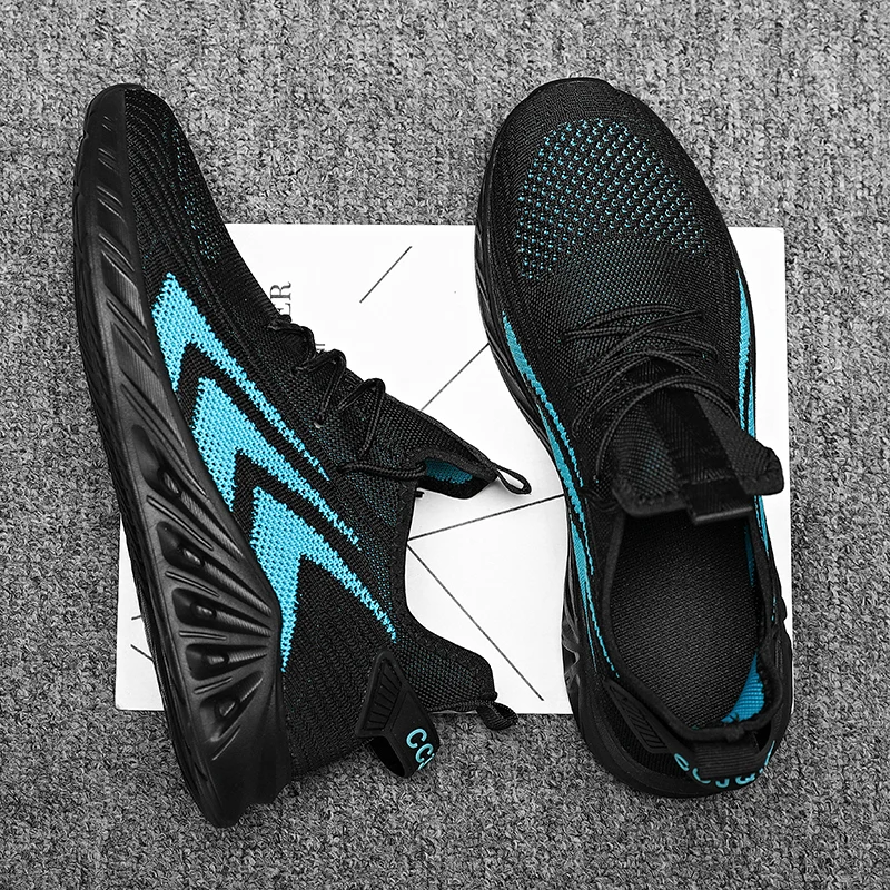 Super Light Running Shoes For Men Sneakers Breathable Mesh Sport Shoes Soft Walking Shoes Plus Size Tenis Masculino